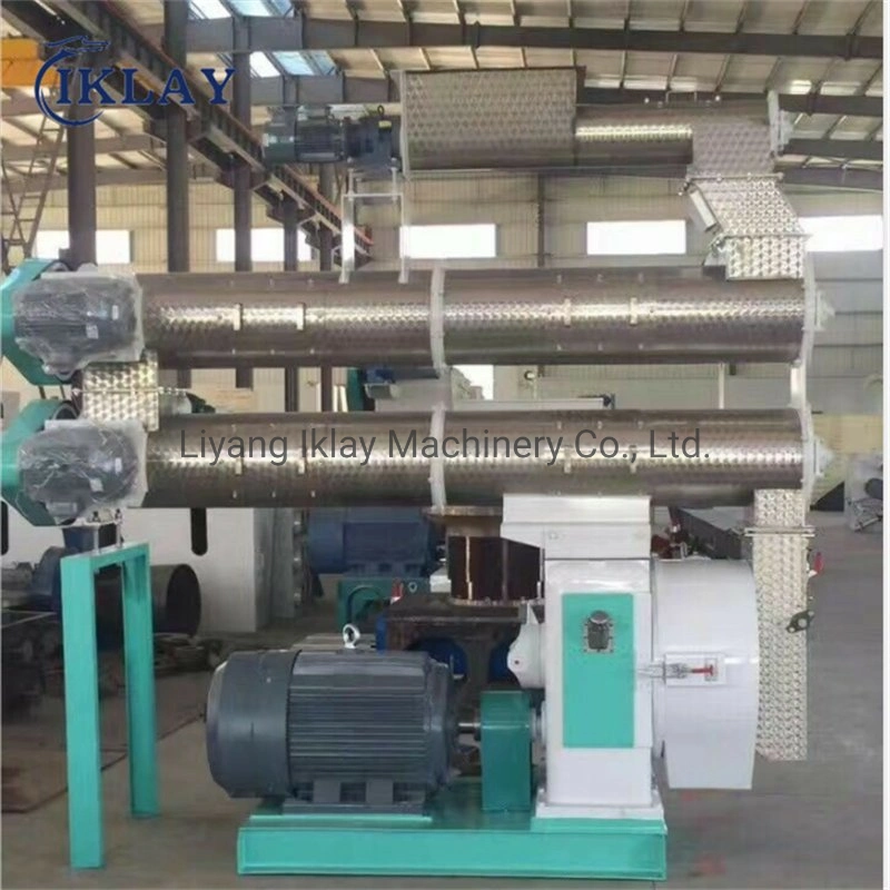 1-30ton/Hr Pellet Press Animal Feed Processor Farming Feed Machine Forage Feed Pelletizer