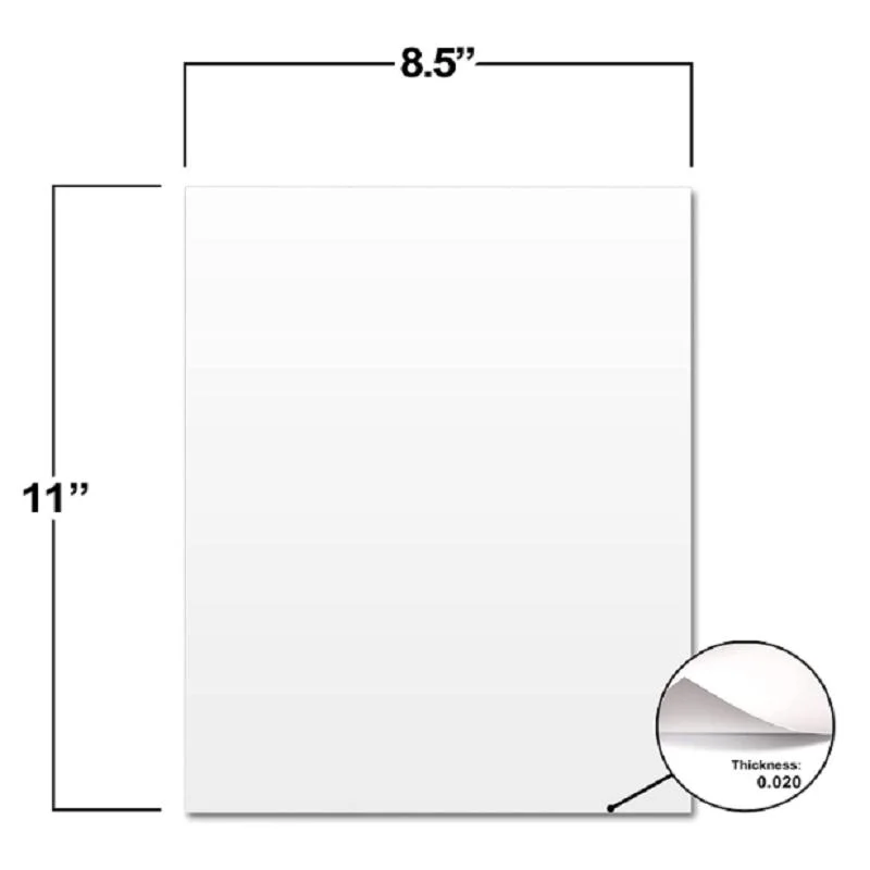 Una prima de origen UHMW, Ultra Alto Peso Molecular del polietileno, hojas, disponible en cada tamaño y grosor, color blanco opaco (1/2 de pulgada de grosor, 12 X 12).