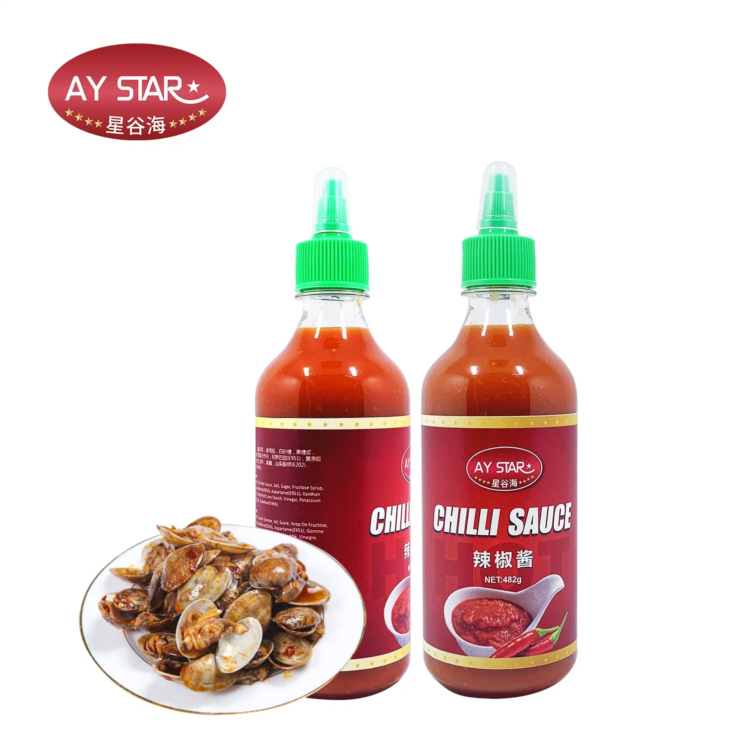 Chinese Manufacturer Free Sample Brc 150g Spicy Chilli Sauce