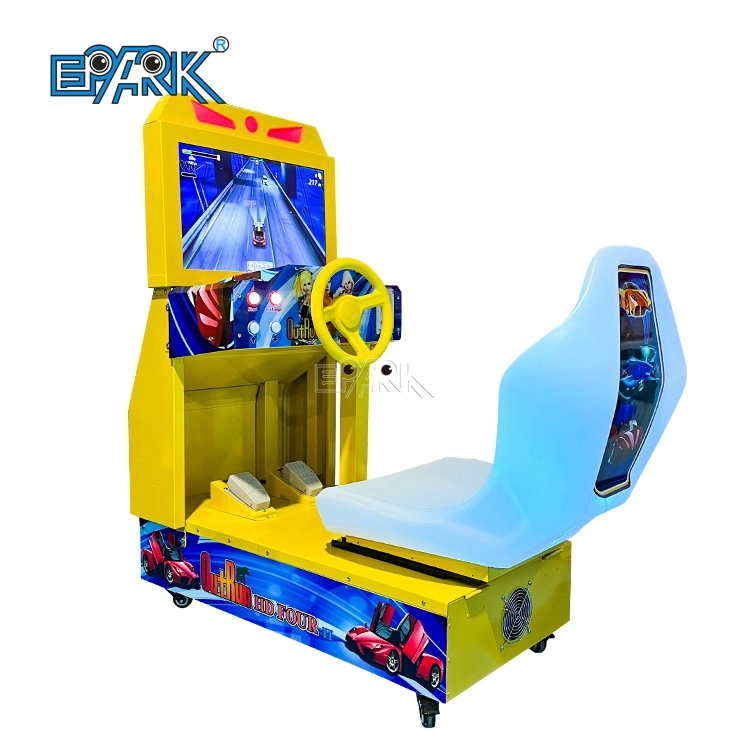 19-Inch Screen Racing Car Game Machine with King Kong Chariots appearance for Kids