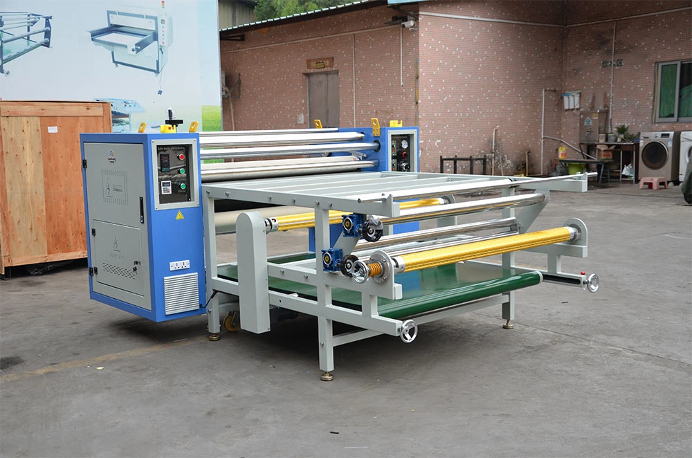 Roller Fabric Textile Rotary Heat Transfer Printing Machine