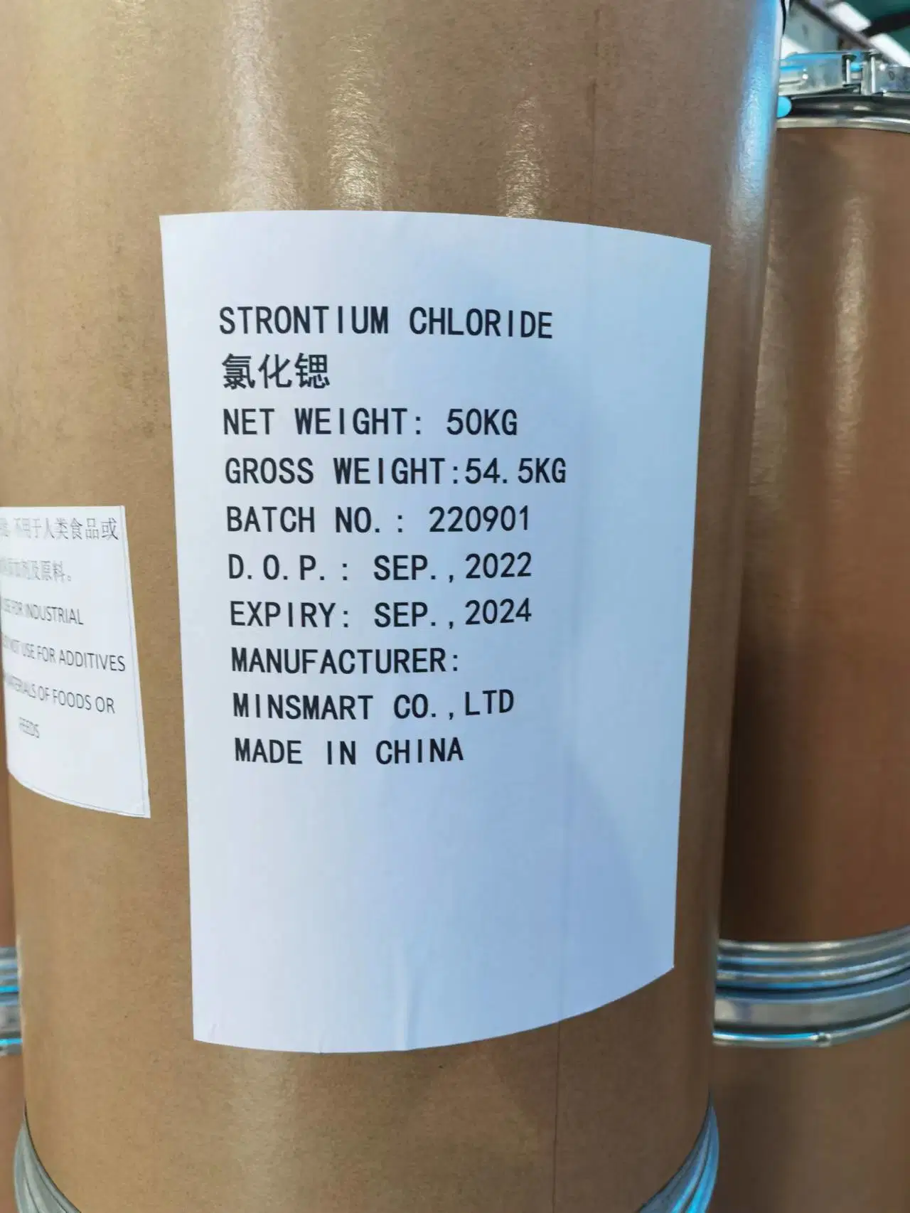 Wholesale/Supplier of Anhydrous Strontium Chloride 10476-85-4