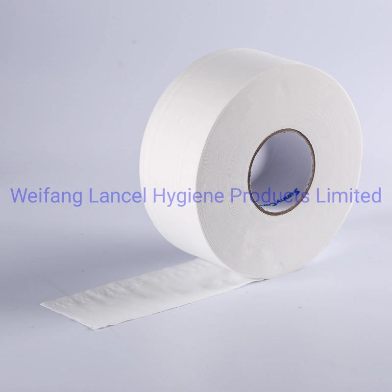 Fábrica OEM 2ply Eco recicló la pulpa de papel termosensible madre rollo Papel Higiénico Jumbo Roll de China