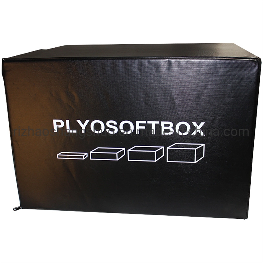 Wholesale/Supplier Exercise Plyometric Soft Plyo Box Jump Plyo Soft Box Gym Equipment Cross Fitness Soft Plyo Box Set Four in One Foam Plyometric Boxes Jump Box