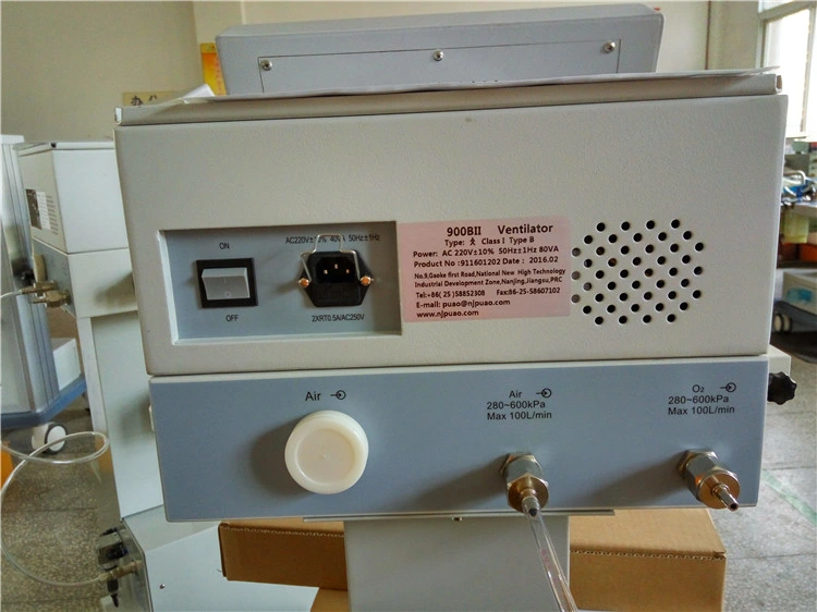 Equipo de Hospital Respirador con compresor de aire del ventilador de la ICU