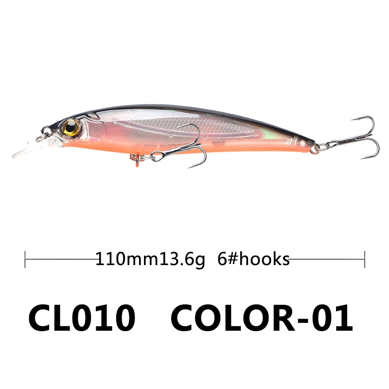 11cm 13.5g High quality/High cost performance  Hard Bait Saltwater Freshwater Fishing Minnow Lure