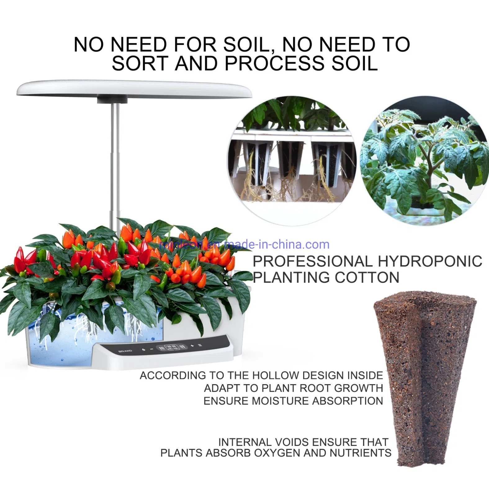 OEM ODM Color Indoor Hydroponics Gardening System S12b