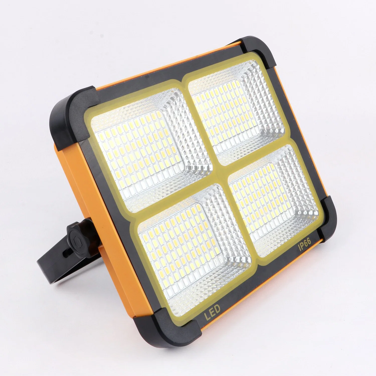 Bright Portable Rechargeable Solar Flood Light
