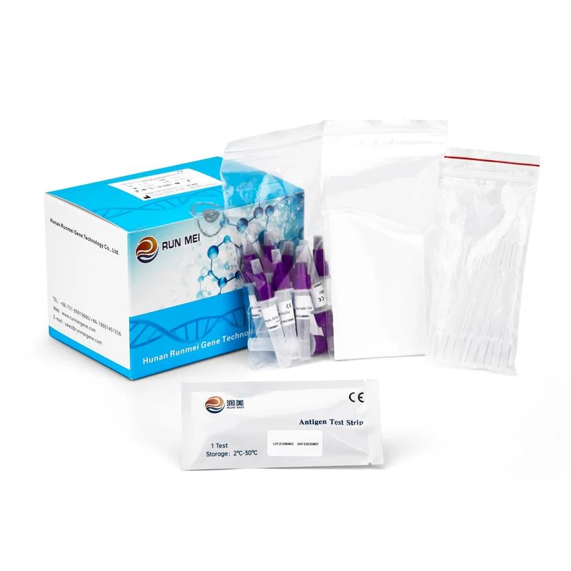 2022 Hotsale ce kit de test d'accueil prueba de virus de l'antigène des kits de test de diagnostic rapide de la salive/Prix de l'écouvillon, rapide Kit de Test Kit AG antigène, OMICRON Test rapide de l'antigène facile