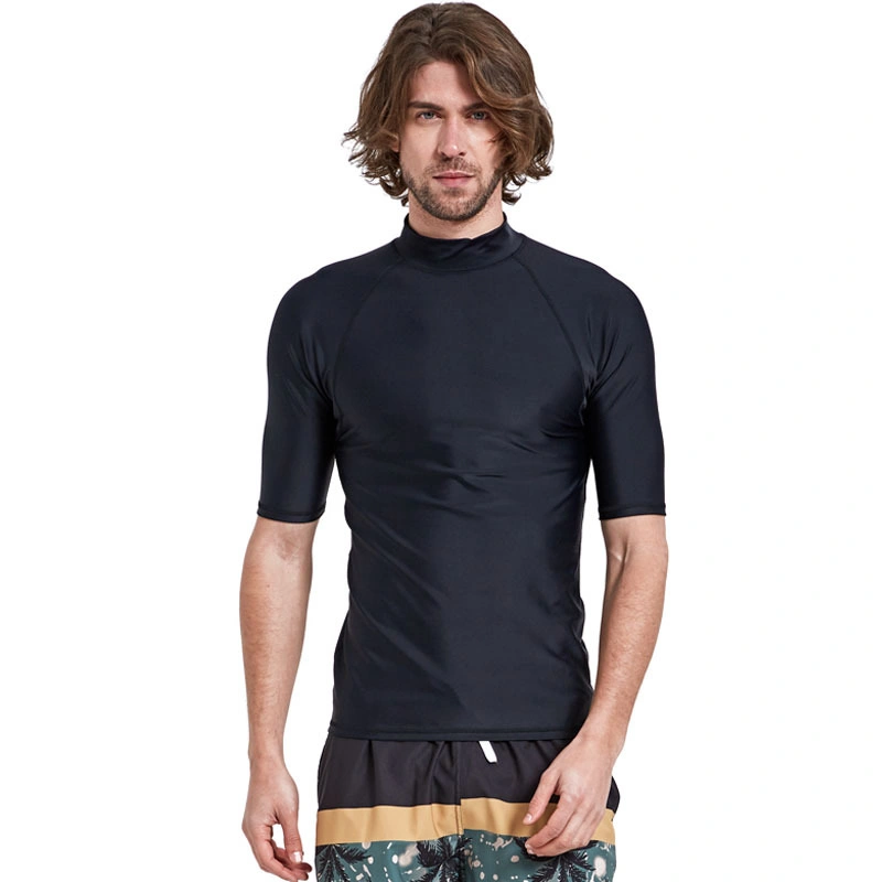 Men&prime; S Long and Short Sleeve Rashguard Top, Shirt for Surfing, Diving, Kayaking, Padding, Sup Boarding Outdoor Sports