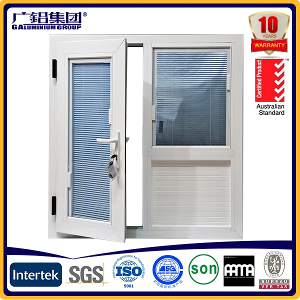 China Aluminium Magnetic Control Shutter Window