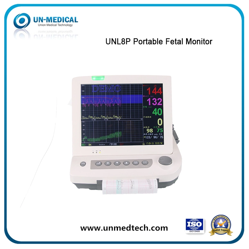 ECG/NIBP/SpO2 Portable Fetal Maternal Monitor (UNL8P)