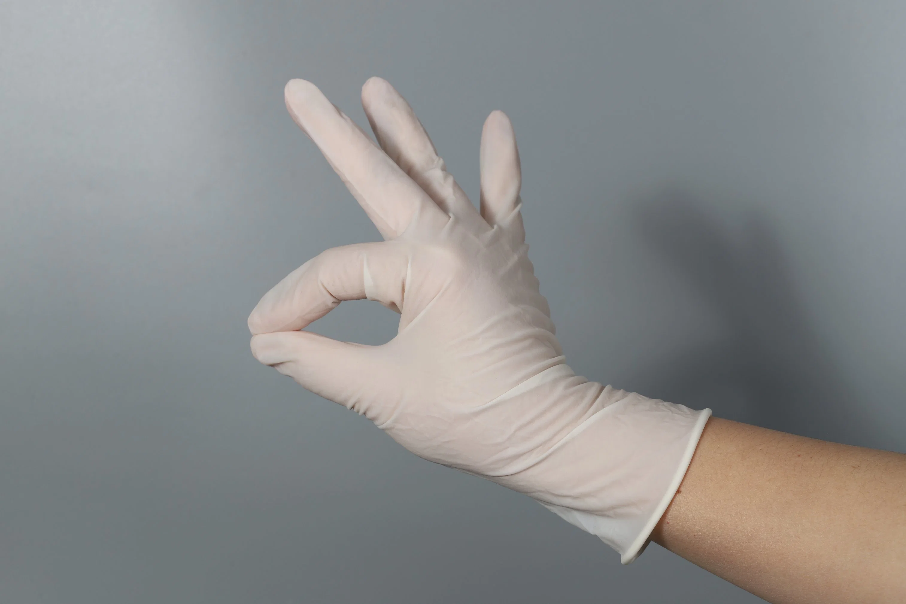 Guantes de goma en el hogar No alérgico Guantes de látex lavado Limpieza de los alimentos