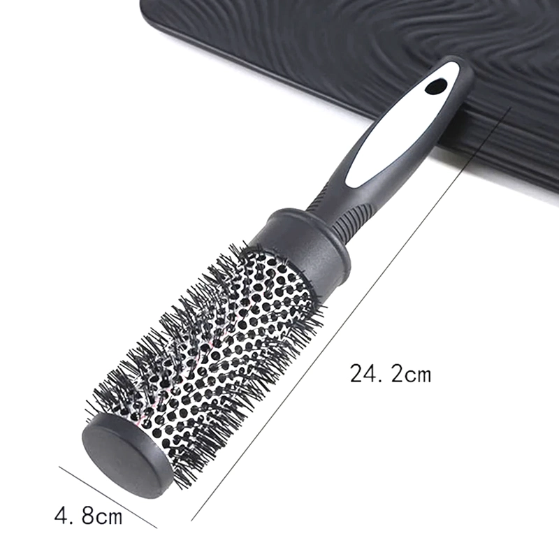 Custom Round Steam Straightner Make up Natural Hair Brush for Hair Professional