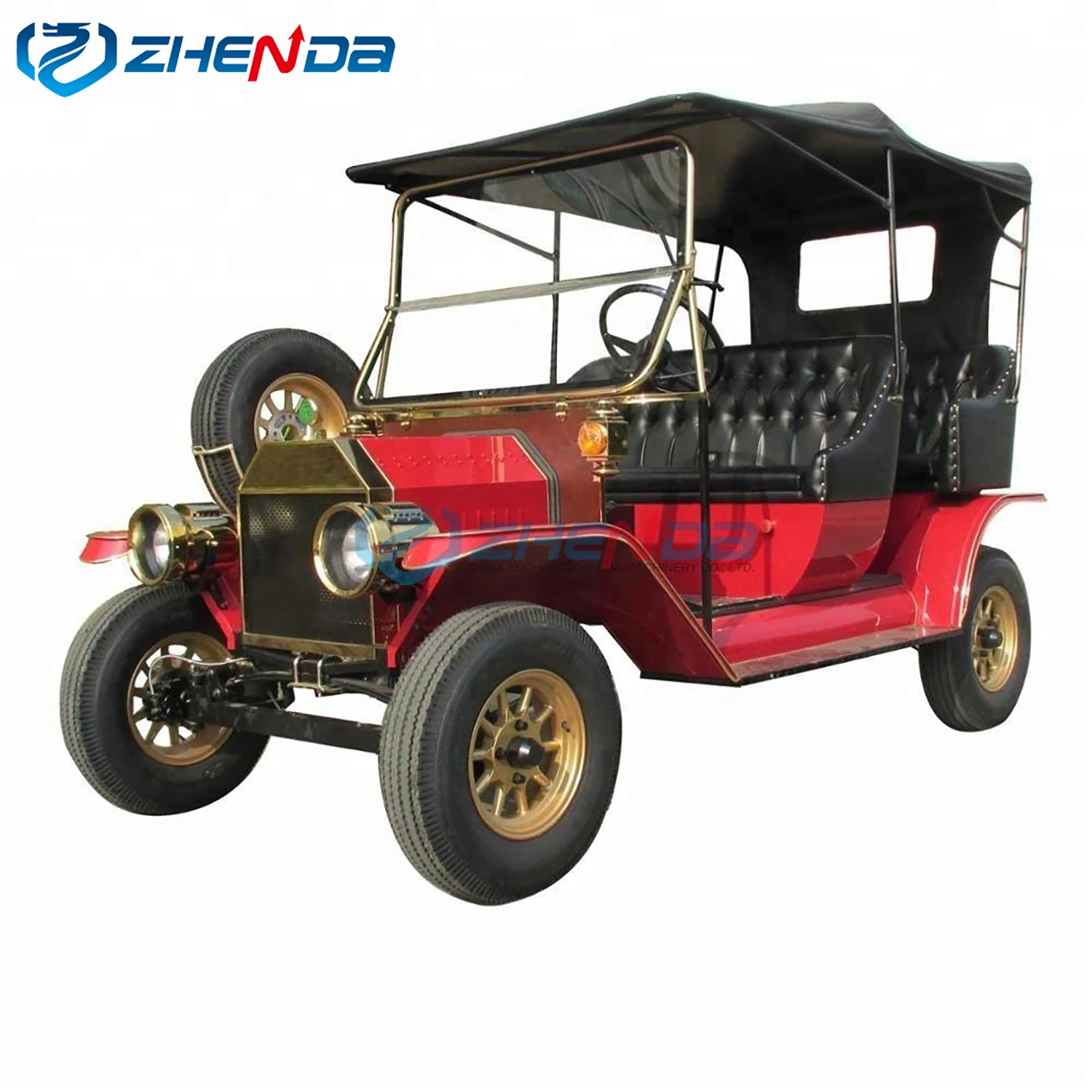 New White Fashionable Classic Car/Customized Golf Cart/Special Transportation Classic Car for Sale