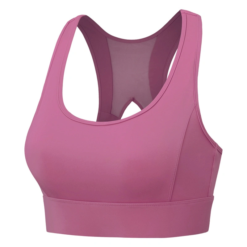 Yoga Top Woman Sport Lauf-Bh Atmungsaktiver Fitness Soft-Bh Benutzerdefinierter Großhandel/Lieferant