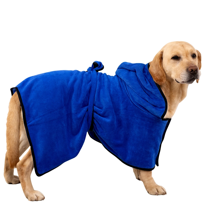 Pet Towel Microfibre Dog Bath Pocket Jacket Vest Design for Dogs