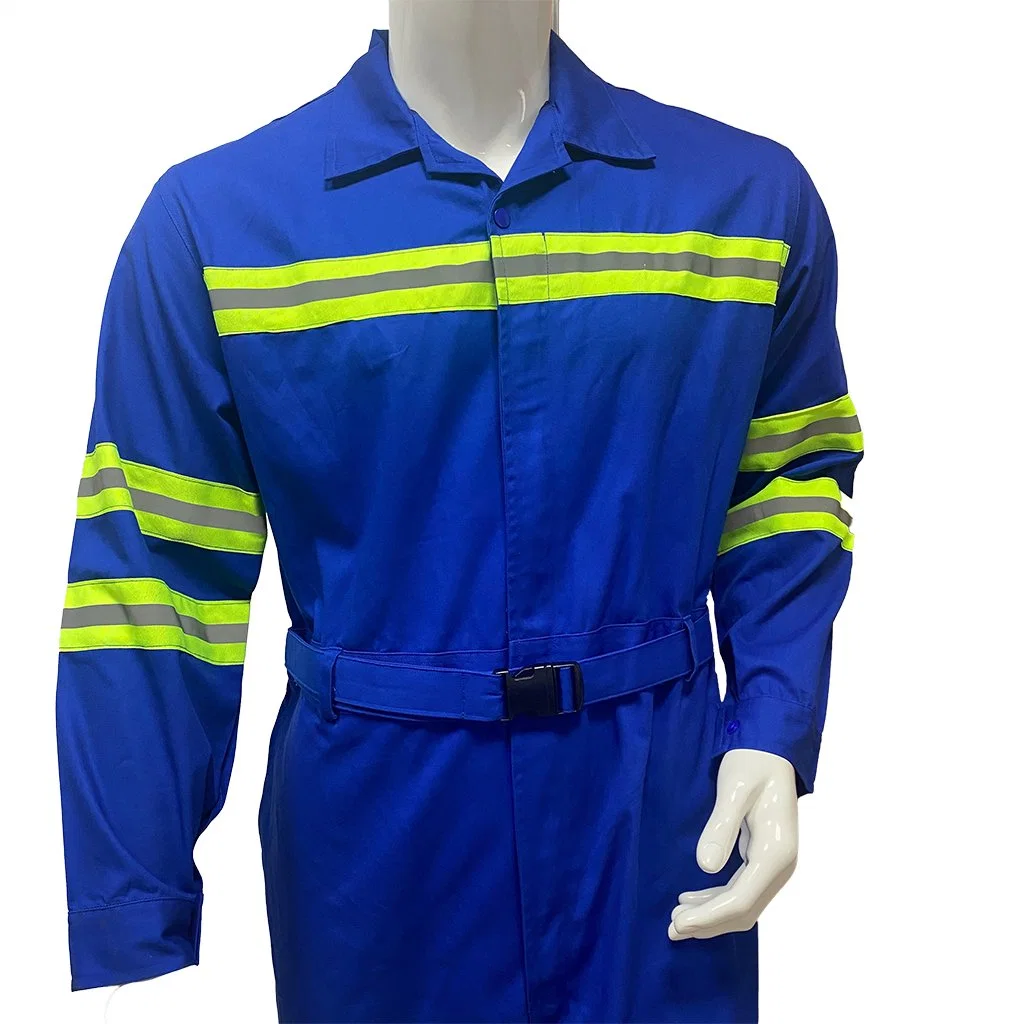 Hi Vis Workwear Uniform Baumwolle Reflektierende Baubekleidung