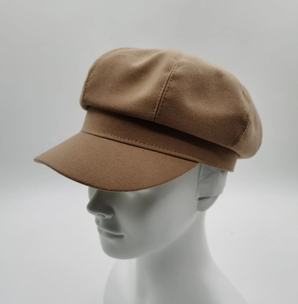 Wholesale/Supplier Manufacturer Women Fashion Grs Sustainable Fabric Newsboy Cap