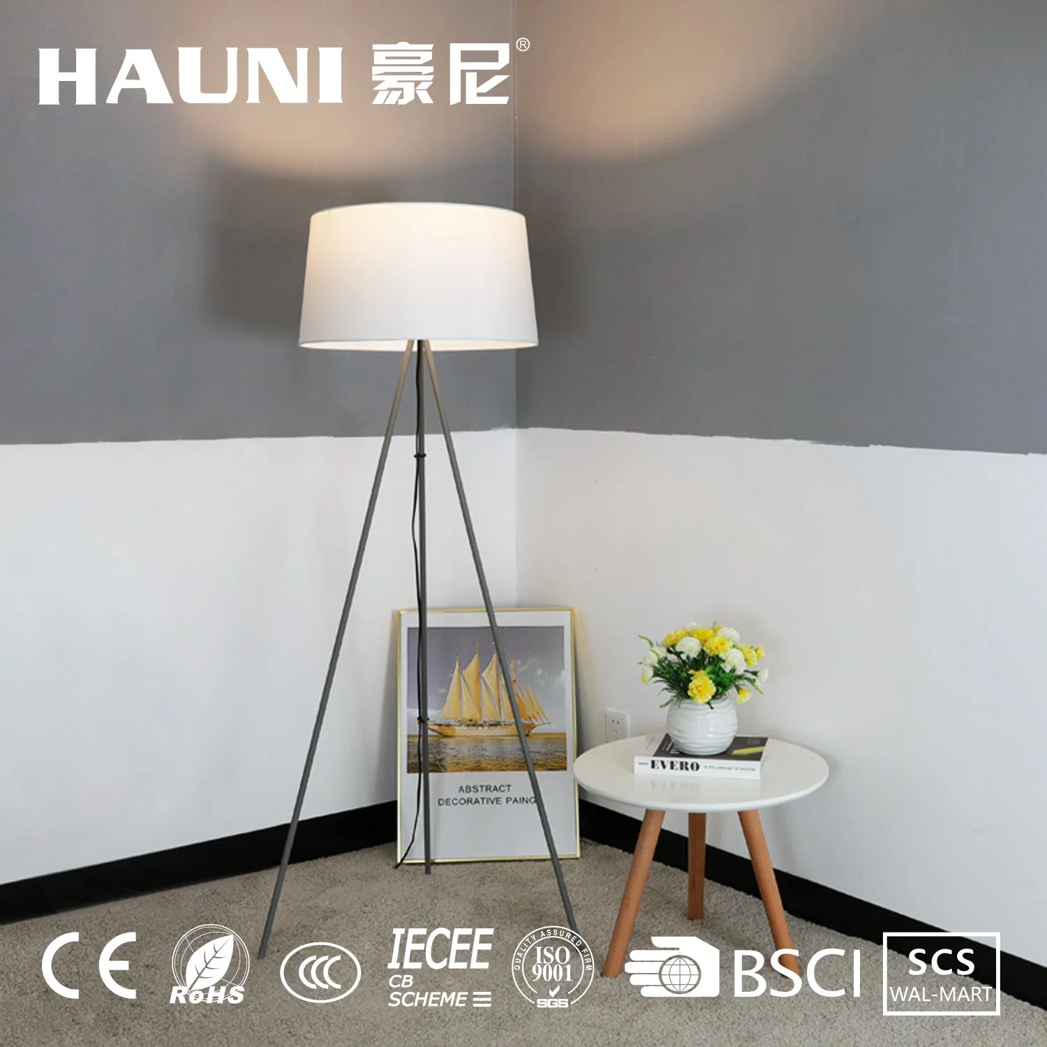 Standing Modern Simple Nordic Hotel Decor Hot Sell Floor Lamp