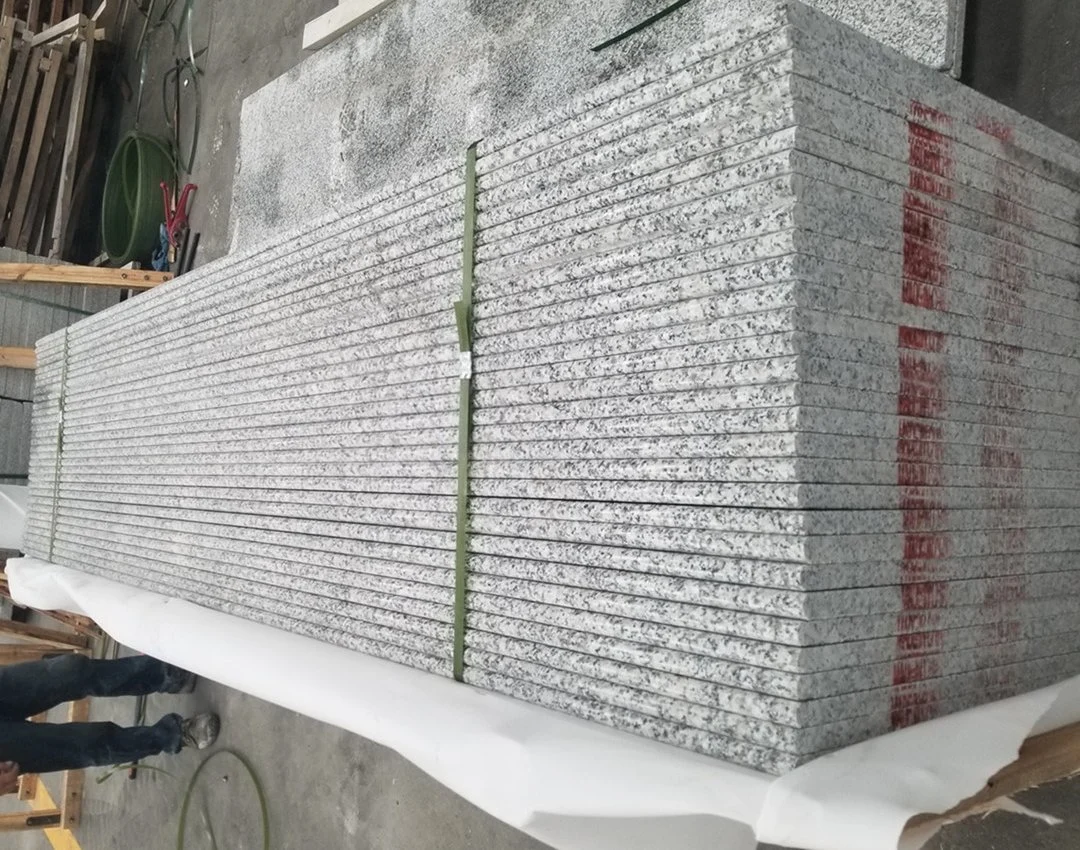 Sesame White Natural Stone Granite Tile for Countertop/Kitchen Top