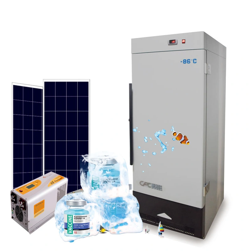 -86 DC Solar Powered Freezer for Lab Vaccine Storage