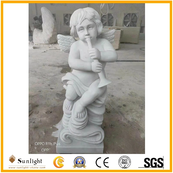 Natural White/Colorful Marble Stone Religious Figure Carving for Fountain Sculpture/Outdoor Decoration