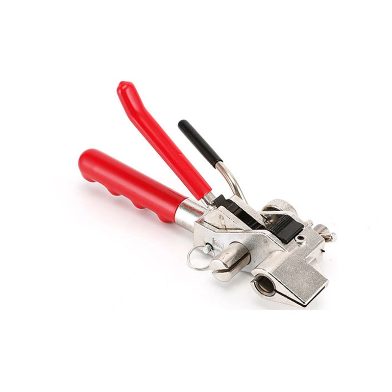 Cable Tie Tensioning Cutting Tool Stainless Band Strapping Pliers Strapper Binding Tool Ratchet Tie Pliers