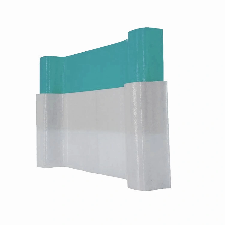 Panneaux de couverture en fibre de verre ondulé transparent fournisseur FRP feuille de plastique pour Lucarnes