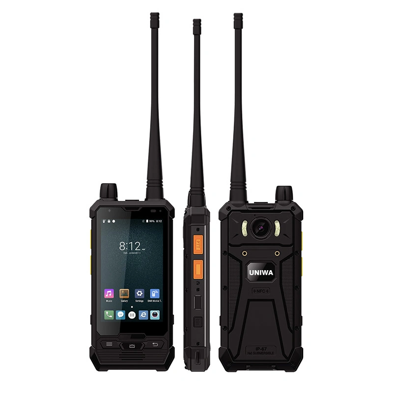 Handheld Zello IP67 Rugged 4W Dmr UHF Repeater Two Way Radio Walkie Talkie