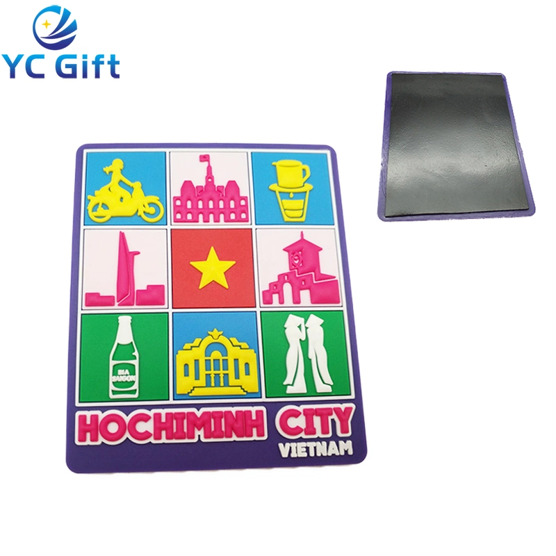 Wholesale High Quality Rubber Fridge Magnet with Any Customized Logo