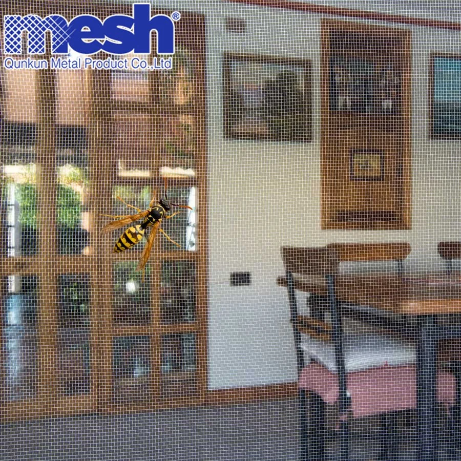 Factory Direct Price Metal Window Screen Fine Mesh Roller Mosquito Screen Window Aluminum Alloy Window Insect Screen