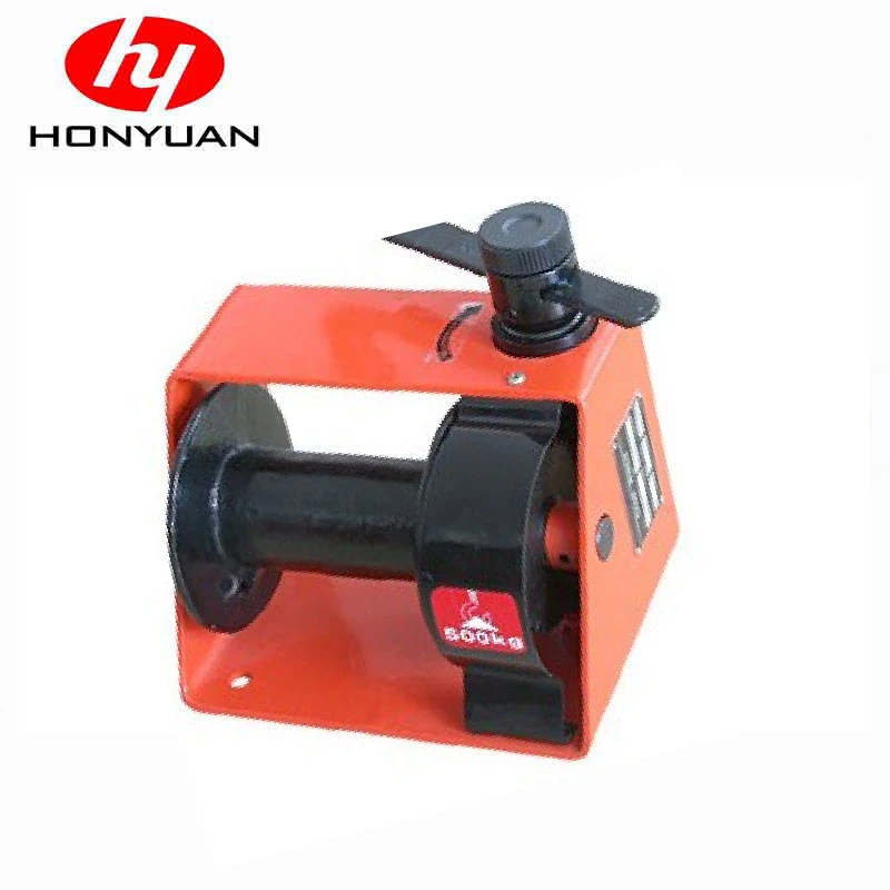 2600lbs Self-Locking Hand Portable Heavy Duty Lifting Hoist Pulley Manual Winch