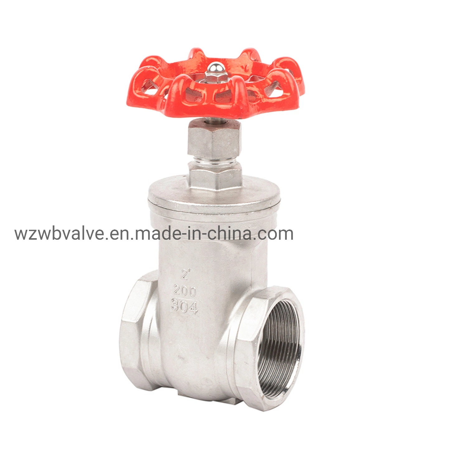 Factory Directly Supply Stainless Steel Threaded End Rising Stem Gate Valve China Producer/Suppliers Stainless Steel 200wog Non-Rising Stem Threaded Globe Valve