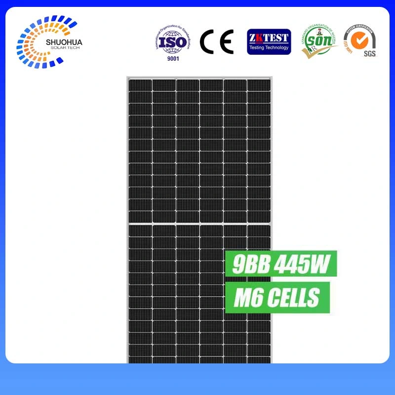 2023 células solares de elevada eficiência 144PCS 400W/410W Painel solar Sistemas de Energia solar Produtos solares