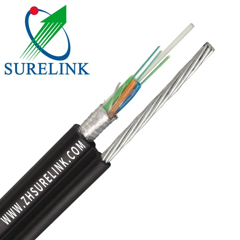 652D or 657A Single Mode Aerial FTTH Cable 1core 2core 4core Gyxfch or Gyxch Fiber Cable FTTH Drop Wire