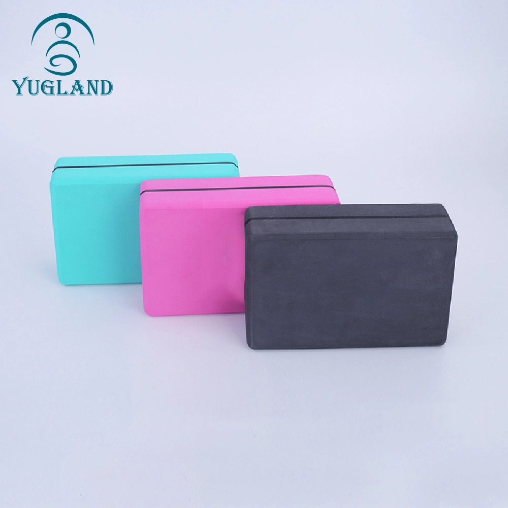 Yugland EVA Foam Yoga Block Exercise Fitness Tool Exercise Workout EVA Yoga Block Colorful Foam Block Brick