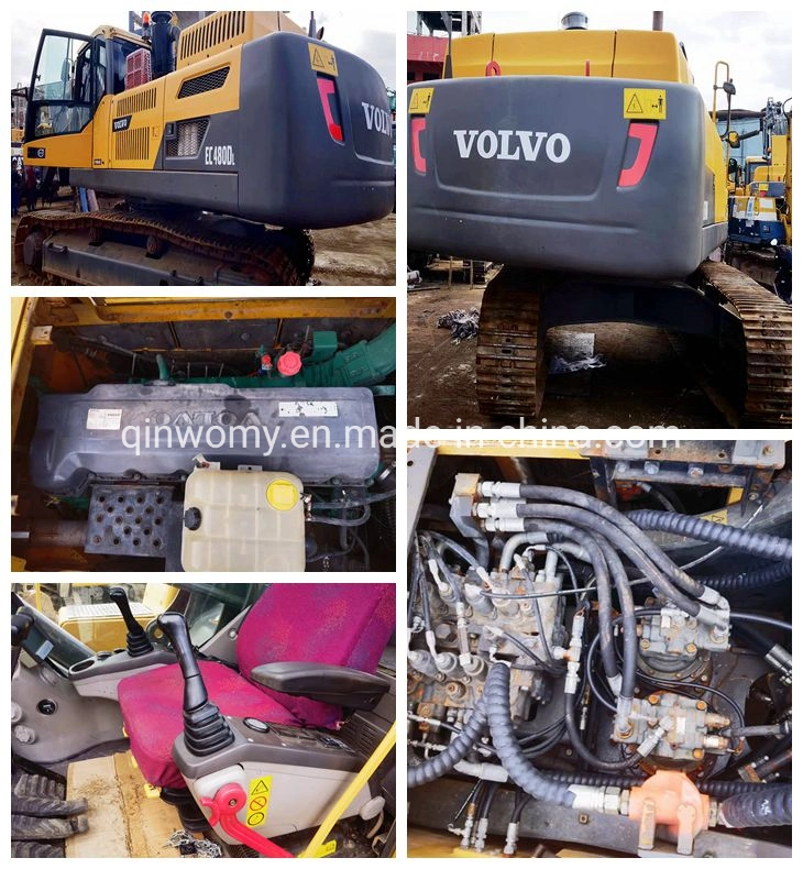 Used Volvo 480dl Hydraulic Crawler Excavator Hot Sale in China