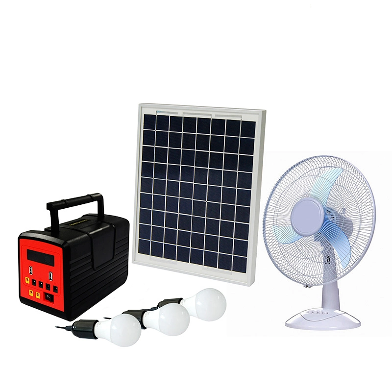 Home Power System 20W Solar Panel 13ah Li-ion Battery with LED Lamp and Home Lighting Kits Solar Energy System