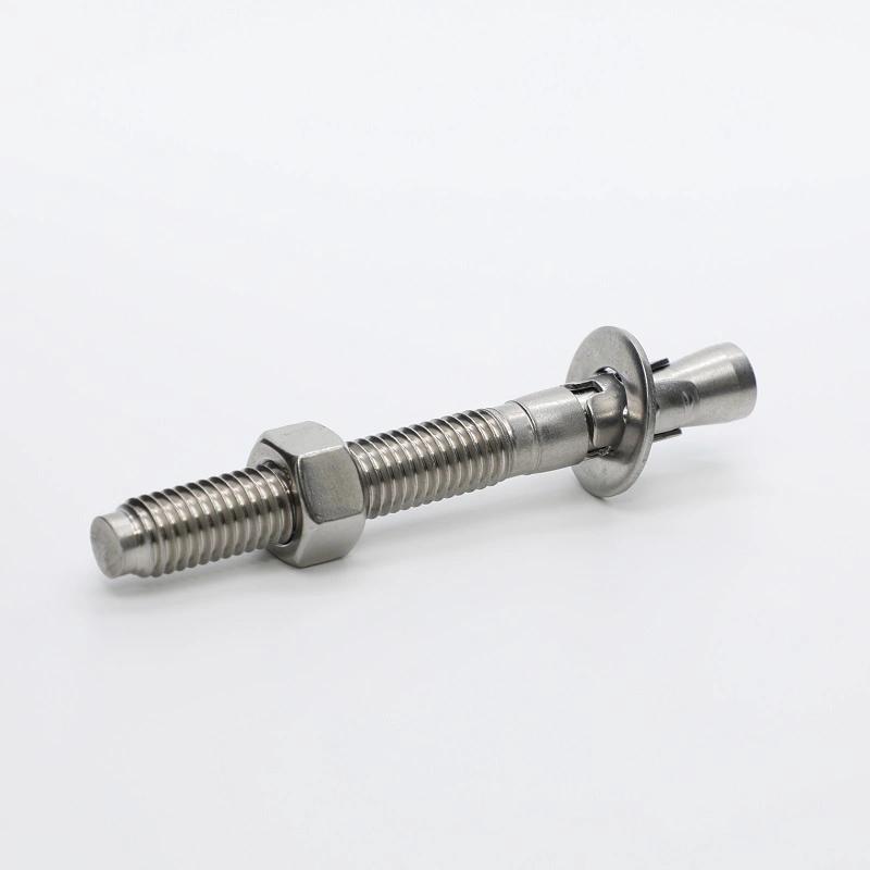 ANSI Wedge Anchor Bolt Expansion Anchor Bolt 8.8 Grade Color-Zinc Expansion Anchor Bolts Hex Nut Washer