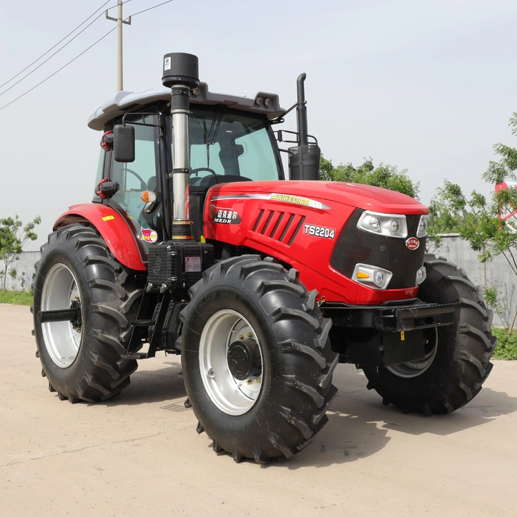 Reliable Quality Cheap Price Four-Wheel Drive 200HP Tractor/Big Rice Harvester Tractor / Farm Loader with Cab