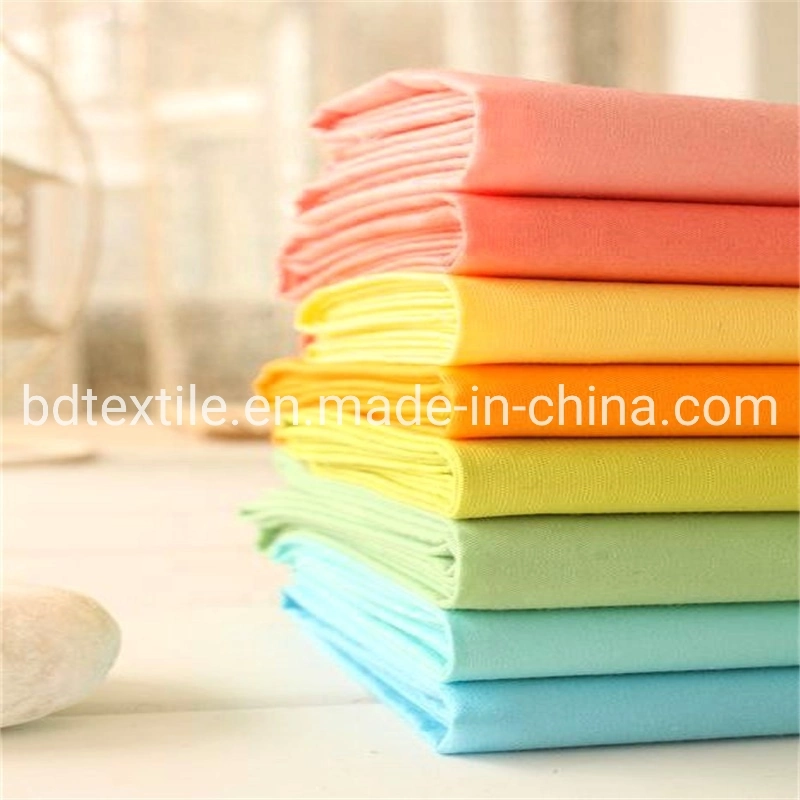 Woven Fabric Stripe Fabric Tc 80/20 65/35 for T-Shirt/ Uniform Fabric