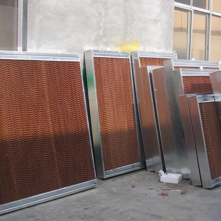 Cooling Pad Evaporative System with Aluminum Alloy Frame for Poultry
