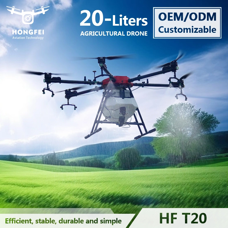 Rtk 20L Farming Multi-Function Agriculture Drone Sprayer Multifunction Intelligent Uav