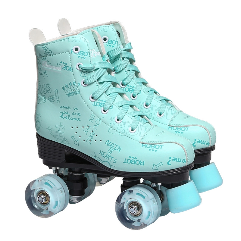 High quality/High cost performance Beginner Roller Shoes Adult Double Row Roller Skates