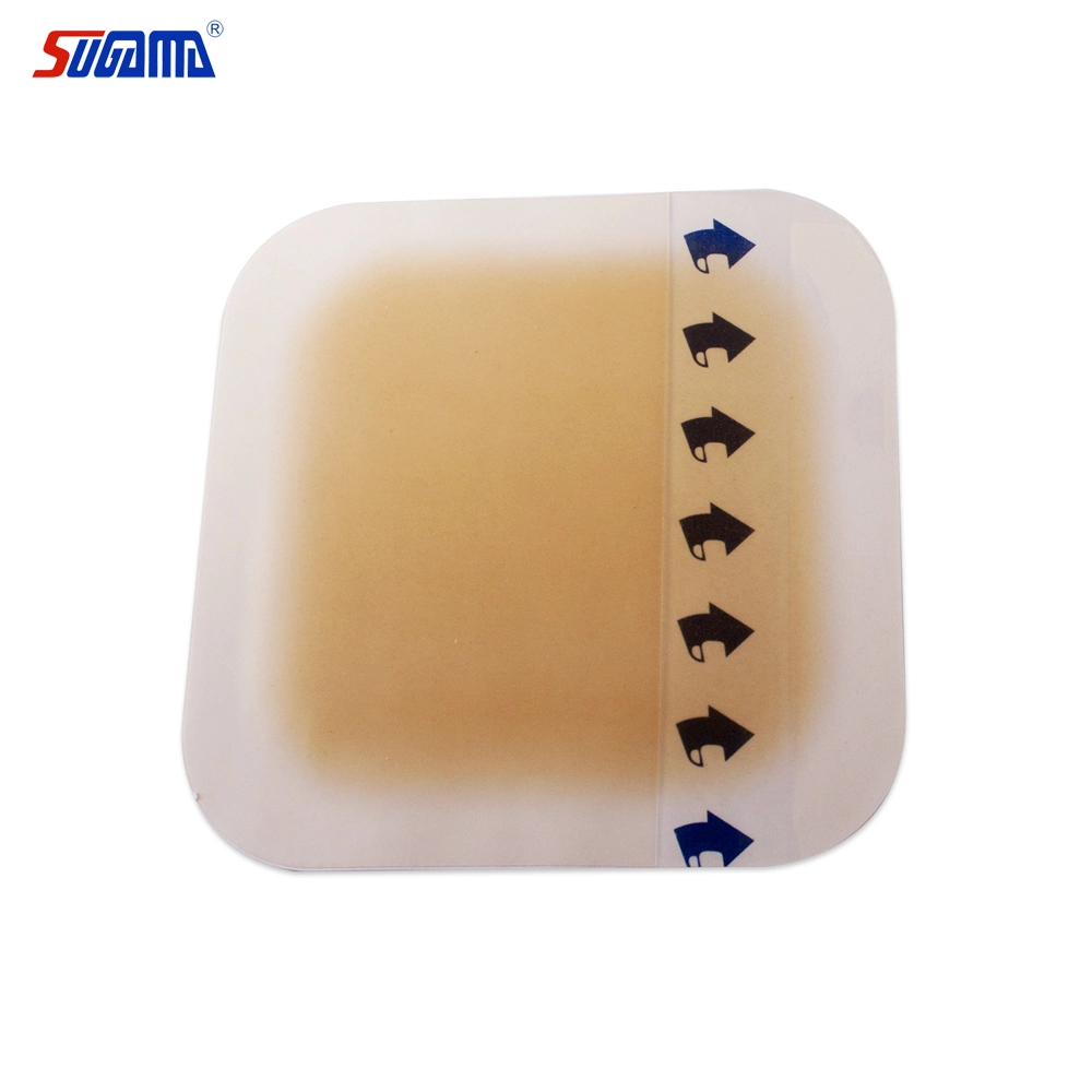 Medical Sterile Adhesive Waterproof Hydrocolloid Wound Dressing Bordered 29X55mm