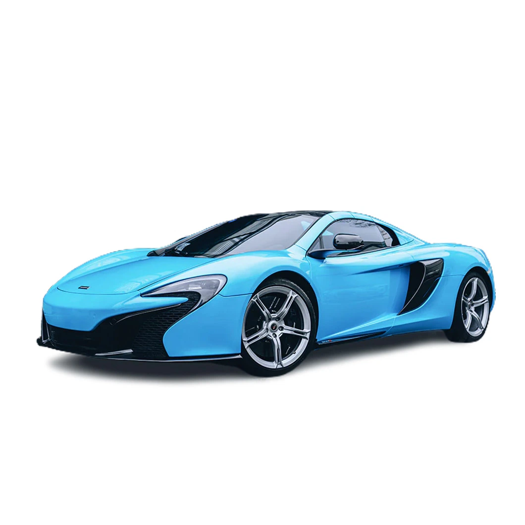 Beikaer Brand Professional High Glossy Sky Blue Pet PVC Material Car Body Decoration Vinyl Wraps