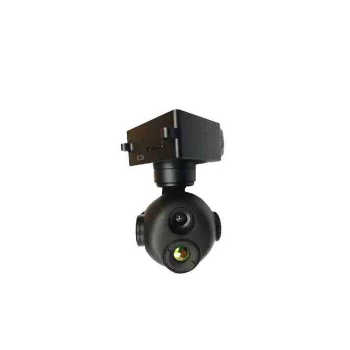 Dual Gimbal Camera Manufacturer Surveillance 1080P Visible 256 Thermal Imaging Light Small Pod IP Camera for Quadcopter Drone