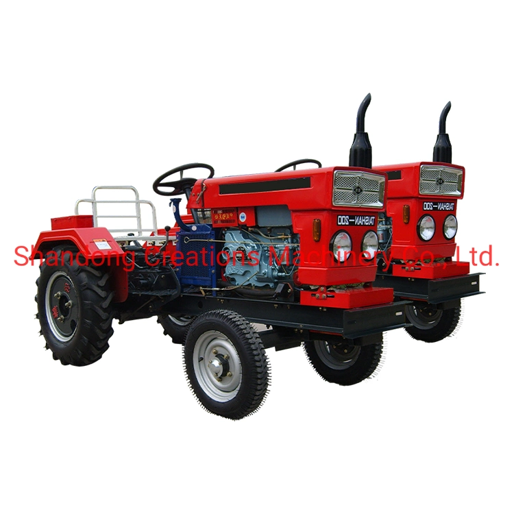 Good Quality Mini Farming Tractor Garden 2 Wheel Drive 4WD Tractor