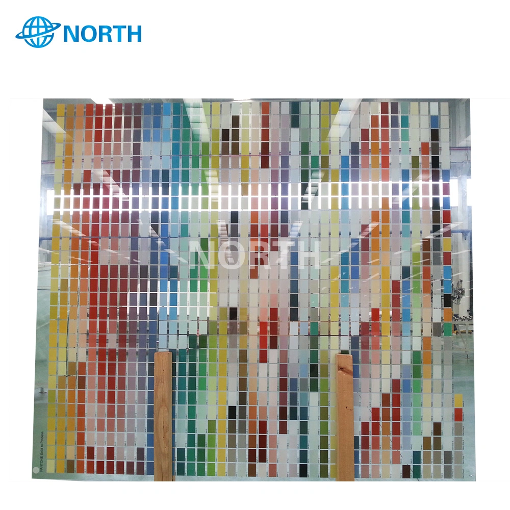 6mm Colorful Printed Tempered Safety Glass